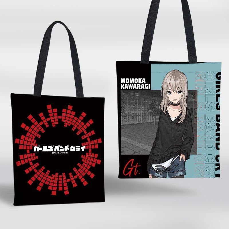 Amazon.co.jp: ガールズバンドクライ トートバッグ ハンドバッグ